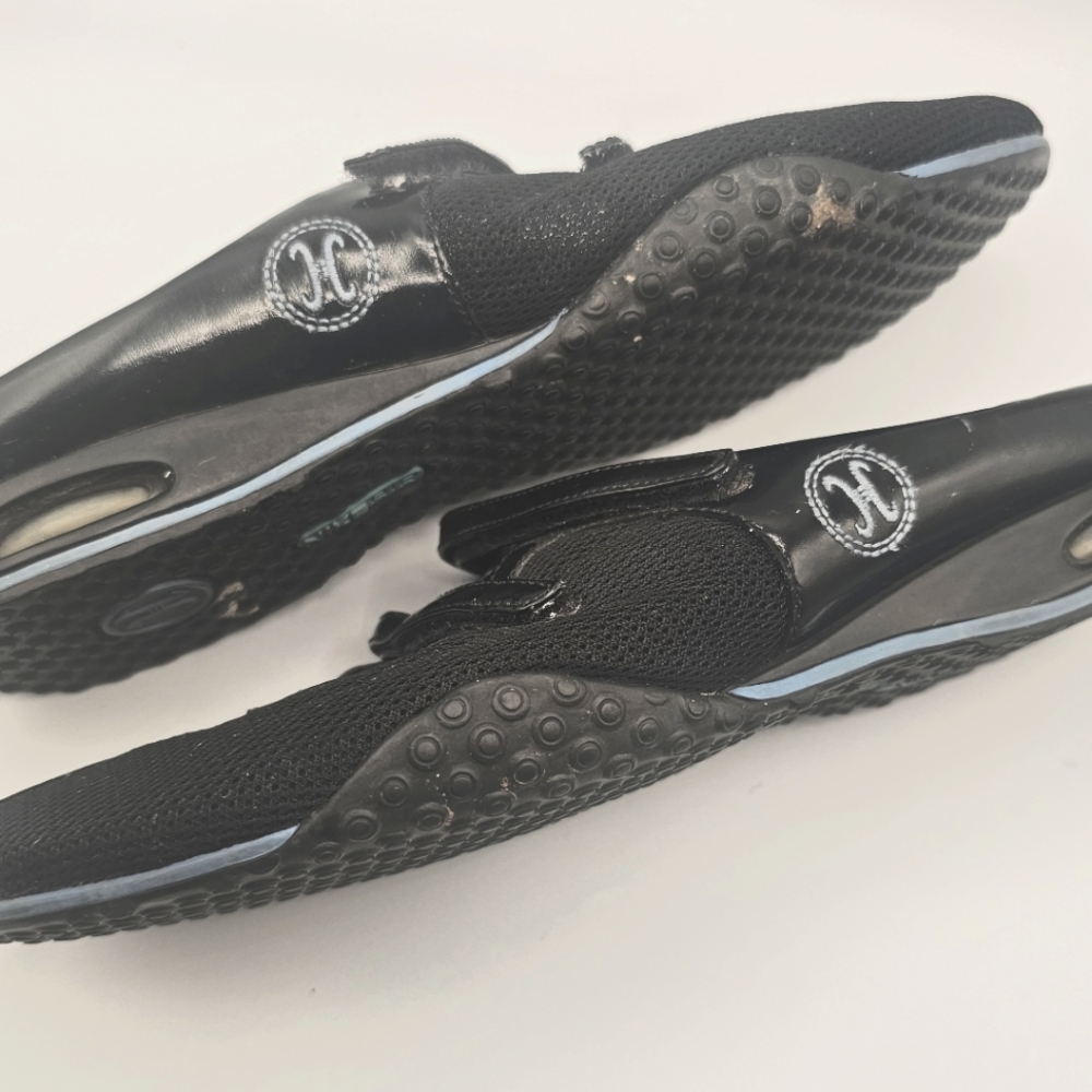 Cole Hann Nike Collaboration Black Slip On Sneaker Dress Shoe Size 7.5B
